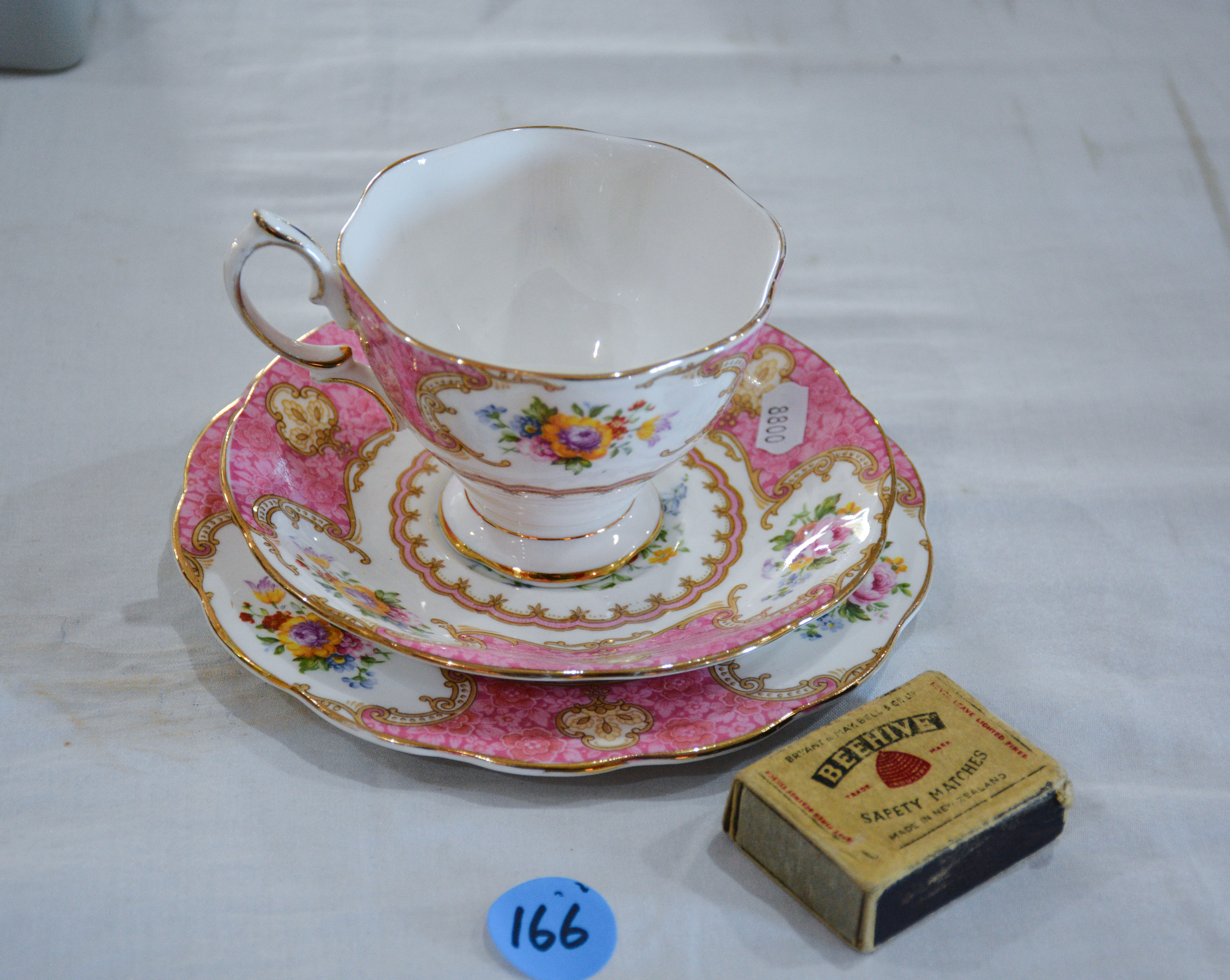 Royal Albert Bone China Trio — sold at auction in New Zealand for $15