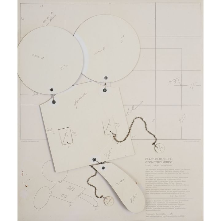 Claes Oldenburg 'Geometric Mouse, Scale D'