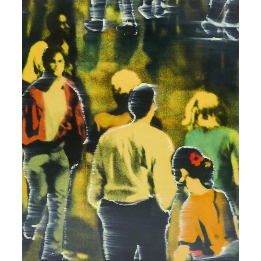 Sherry Karver ''First Impressions'' 2002 Photo Based Oil