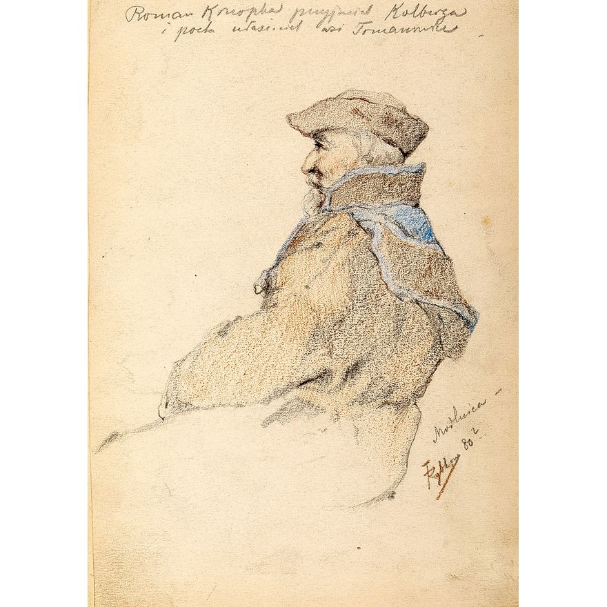 Tadeusz Rybkowski | Roman Konopka przyjaciel Kolberga, 1880 r. (?)