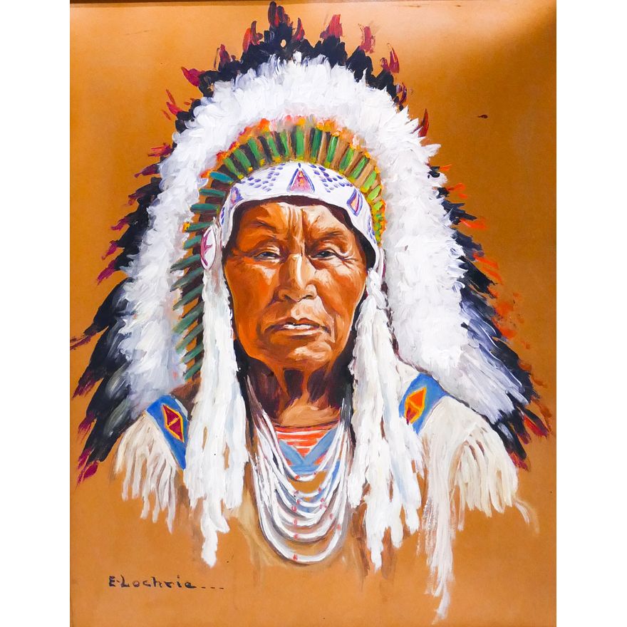 Elizabeth Lochrie (1890-1981) ''Chief Job Charley''