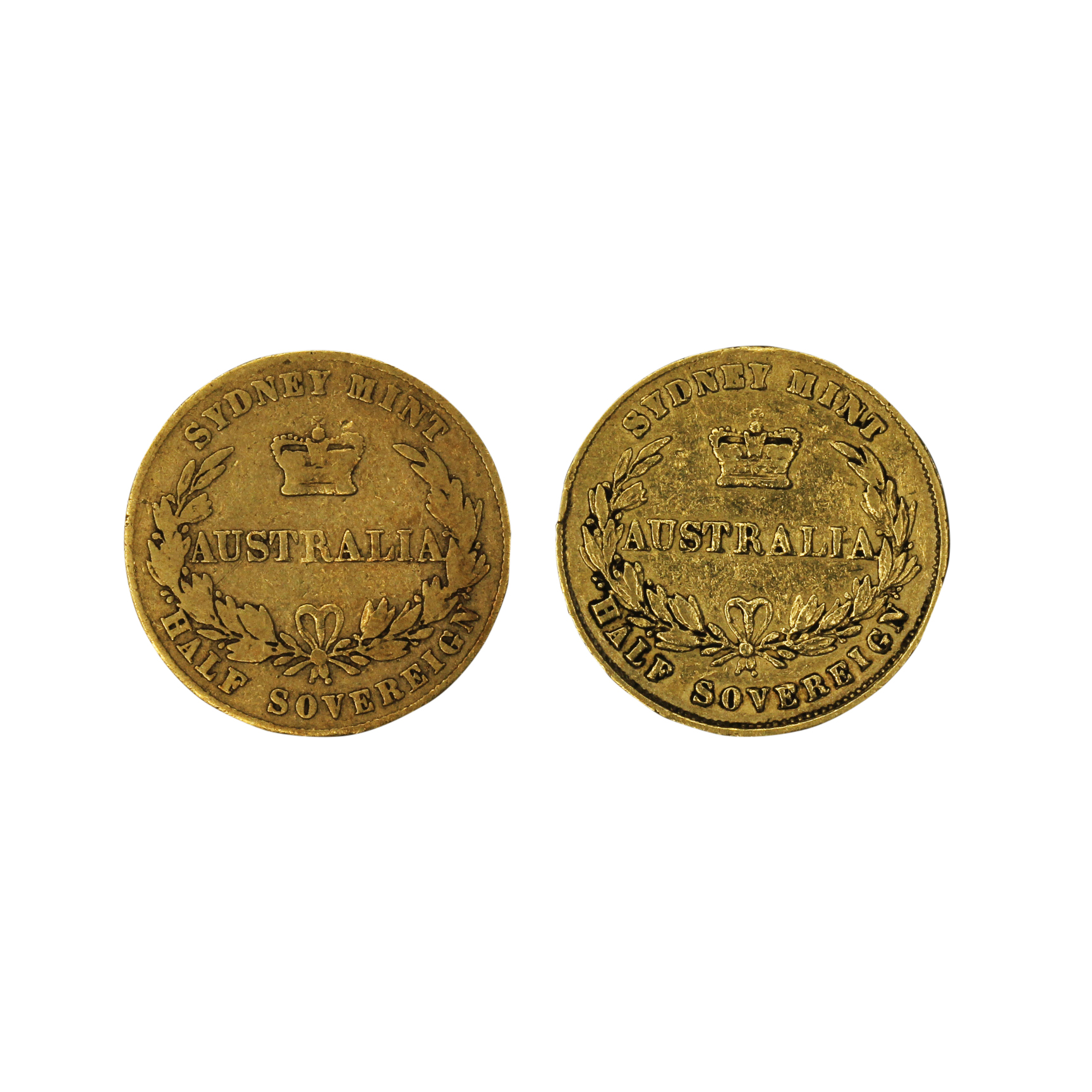 1140. · Group, Victoria, Half Sovereign, VG