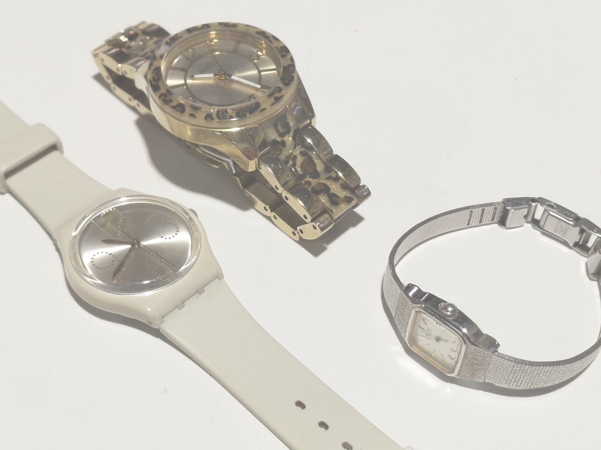 THREE LADIES FASHION WATCHES