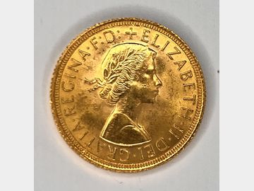1962 ELIZABETH II PRE-DECIMAL GOLD SOVEREIGN