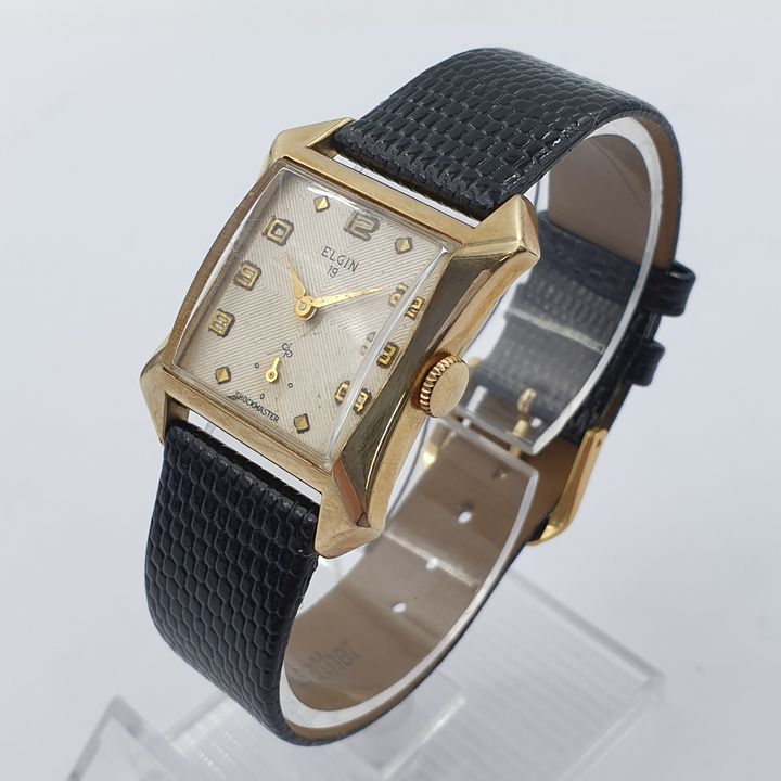 Vintage Elgin Gold Filled Mechanical Men's Watch C1958