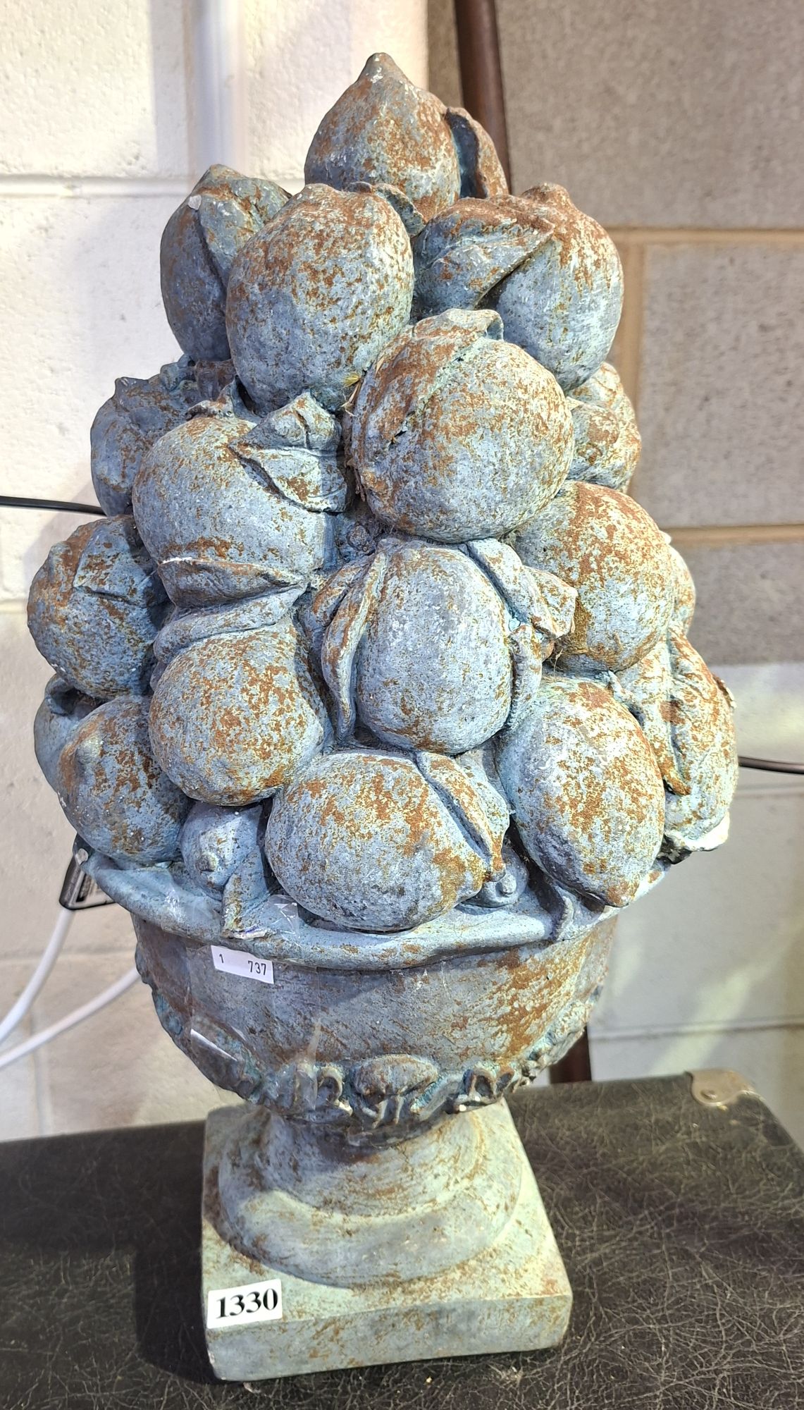 1330 · CONCRETE LEMON SCULPTURE