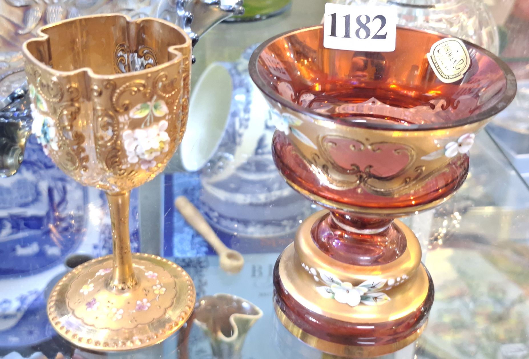 1182 · A VENETIAN GOBLET