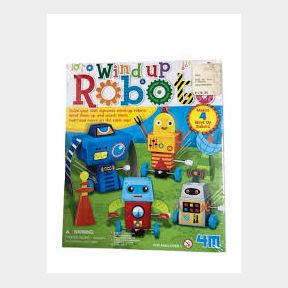 SEALED - 4M - Wind Up Robots - Bar 9900863495382 |51750/331 B4