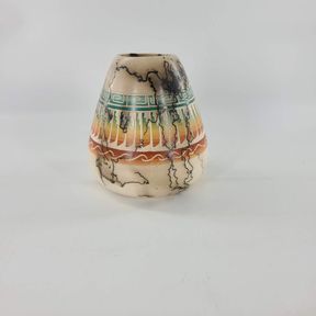 Navajo Pottery Signed R. Smith (Ronald) - Horsehair Pottery Studios