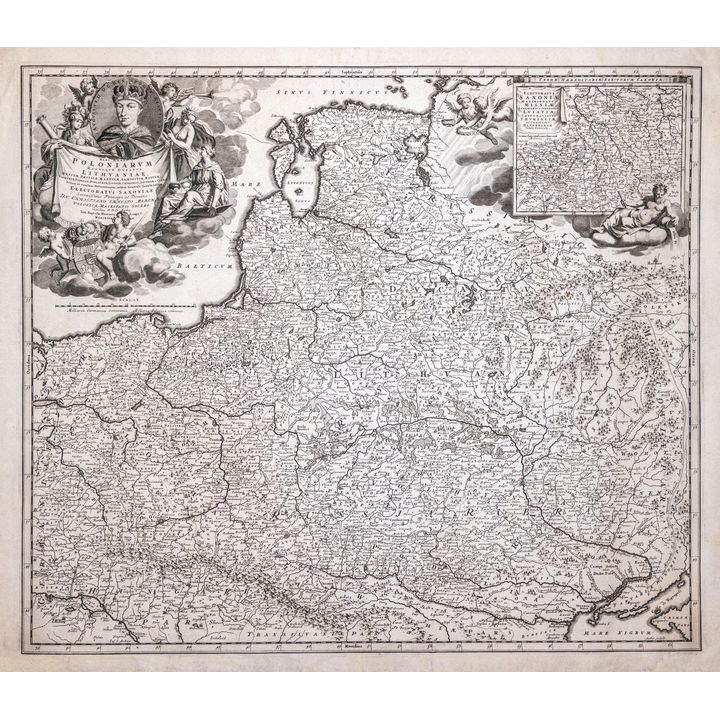 Johann Baptist Homann | Hanc Regni Poloniarum Magnique Ducatus Lithvaniae…