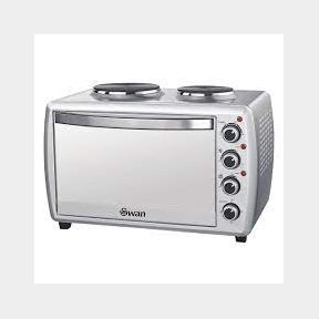 Swan - 28 Litre Mirror Door Compact Oven - Silver - SCO28M-50574/1661 B (0)