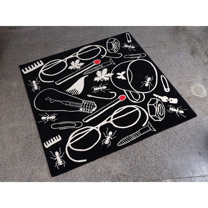 Richard Killeen for Dilana Rugs 'Spectacle Square'