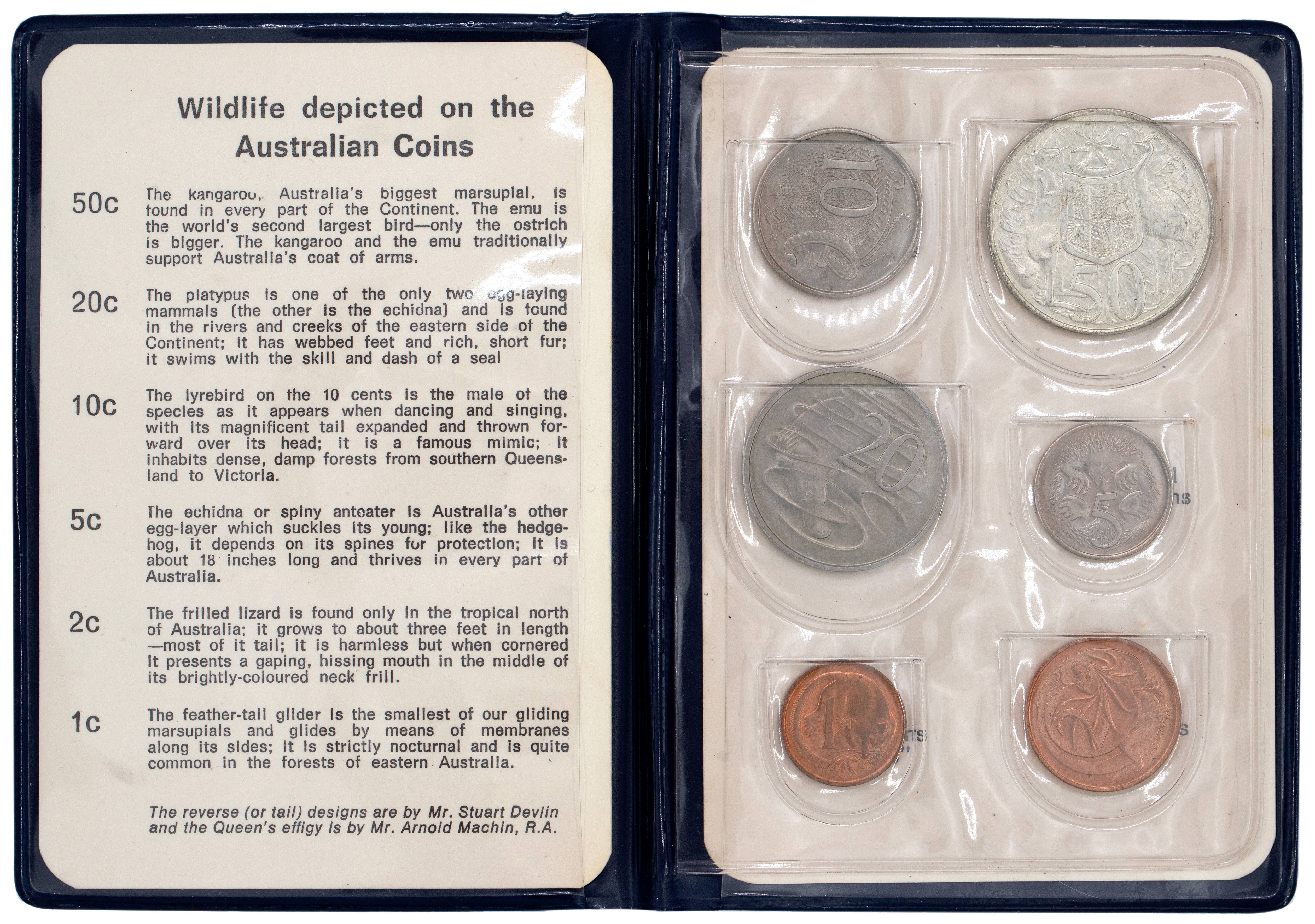 Elizabeth II, Mint Sets, 1966, UNC