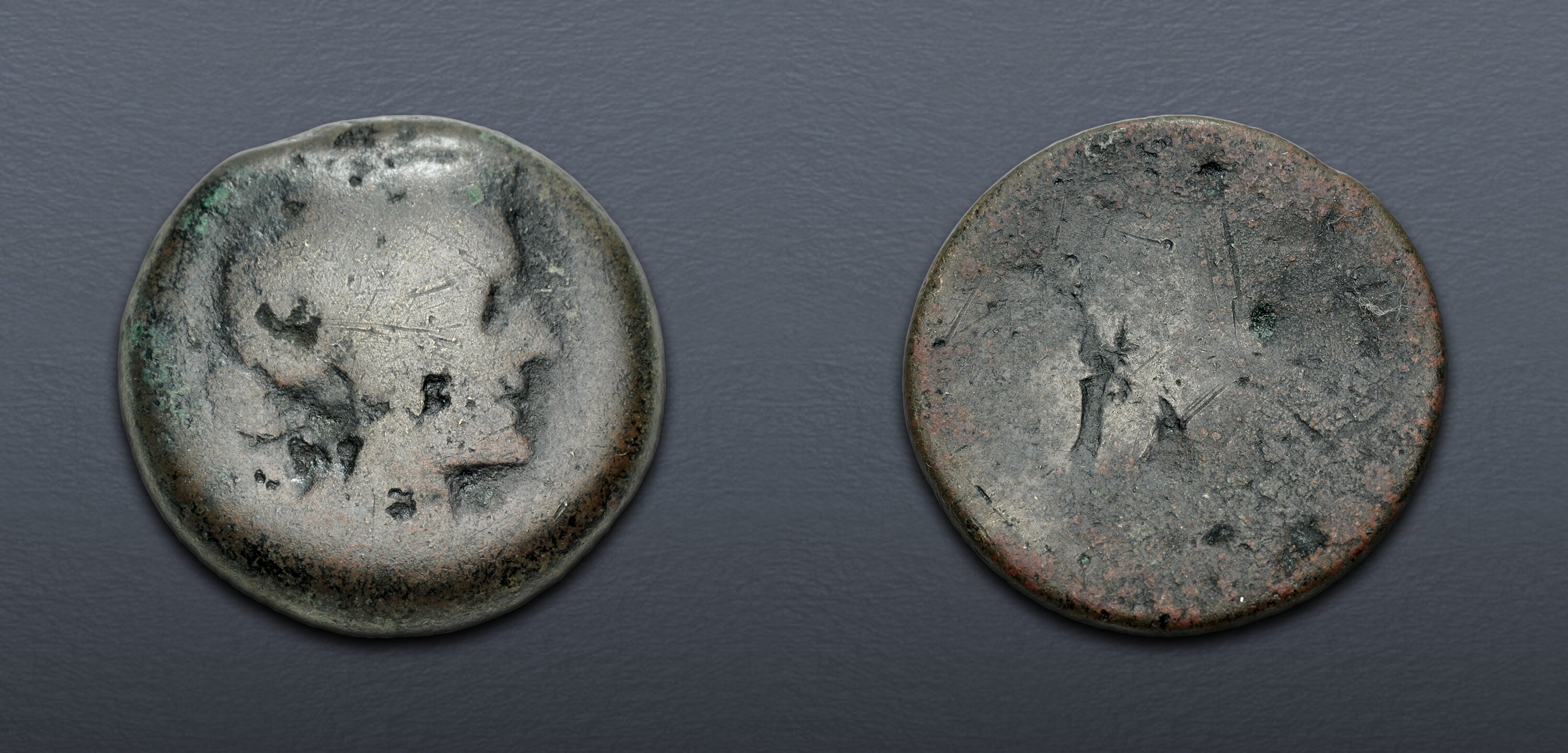 PTOLEMAIC KINGS of EGYPT. Kleopatra VII Thea Neotera. 51-30 BC. Æ ...