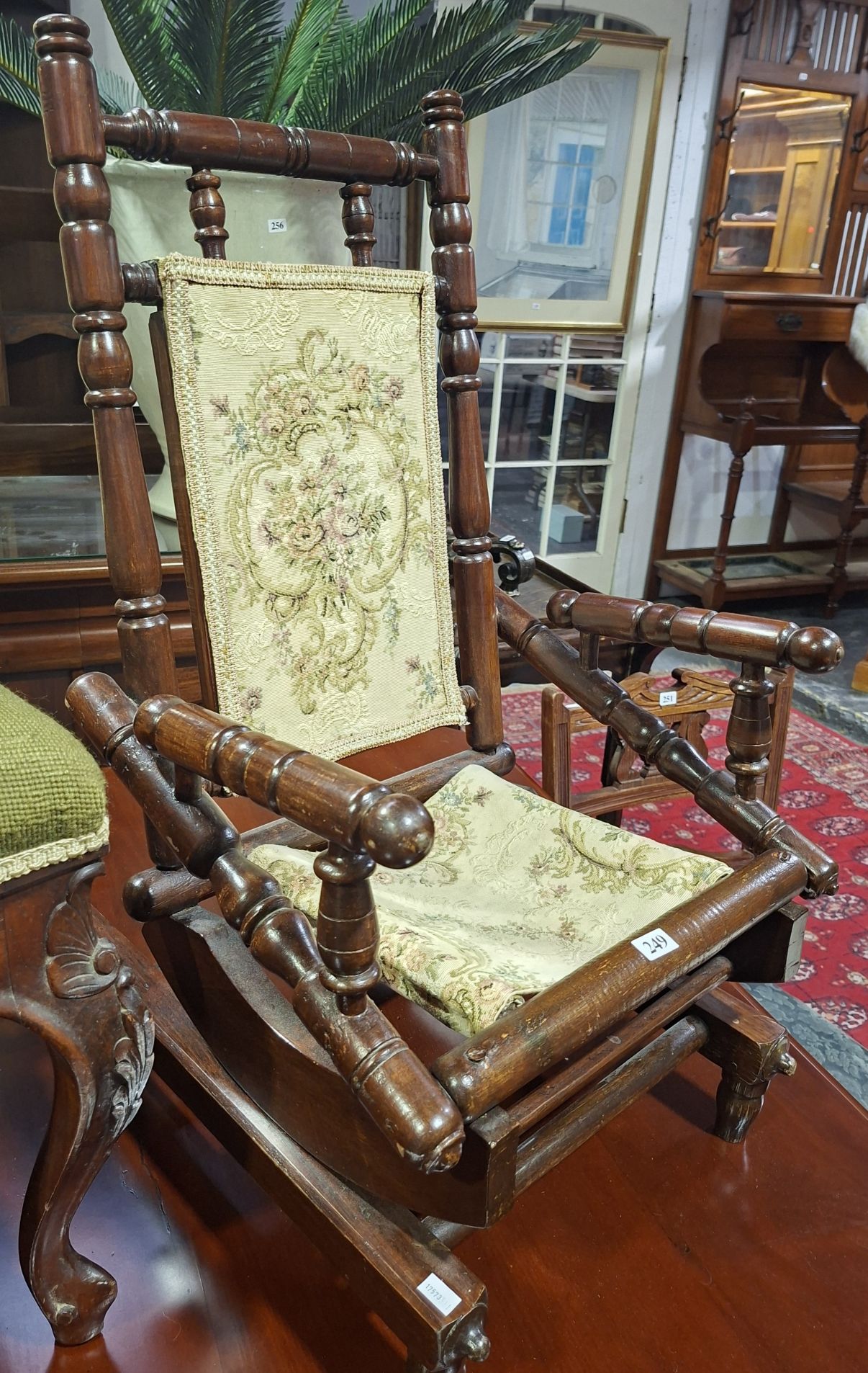 249 · CHILDS BENTWOOD ROCKER