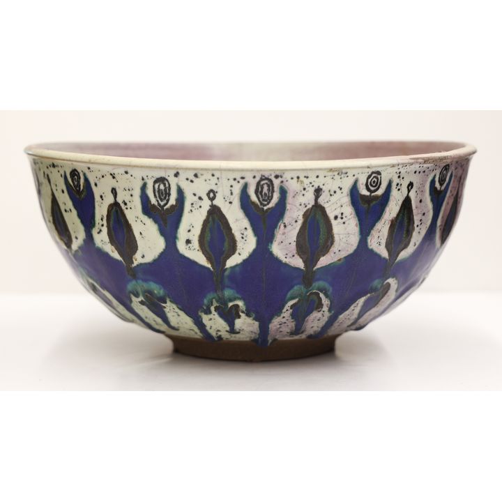Howard Kottler ''Inlaid Bowl'' (Cranbrook) 1957 Stoneware