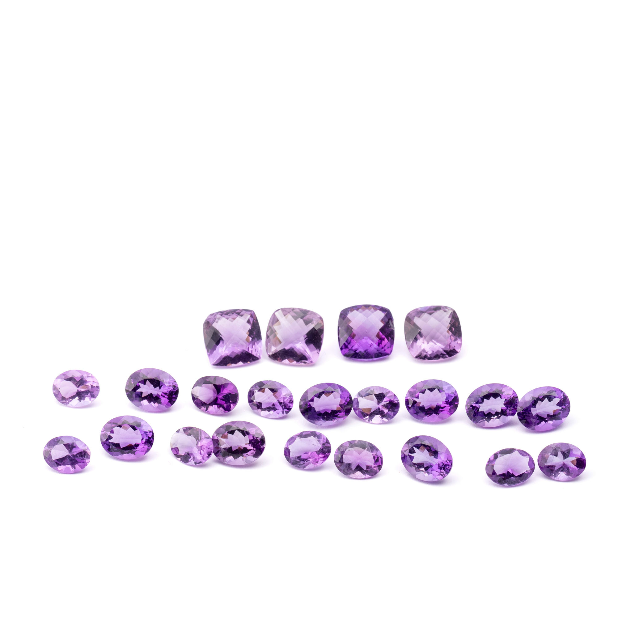 50.1 Carats of Amethysts ,
