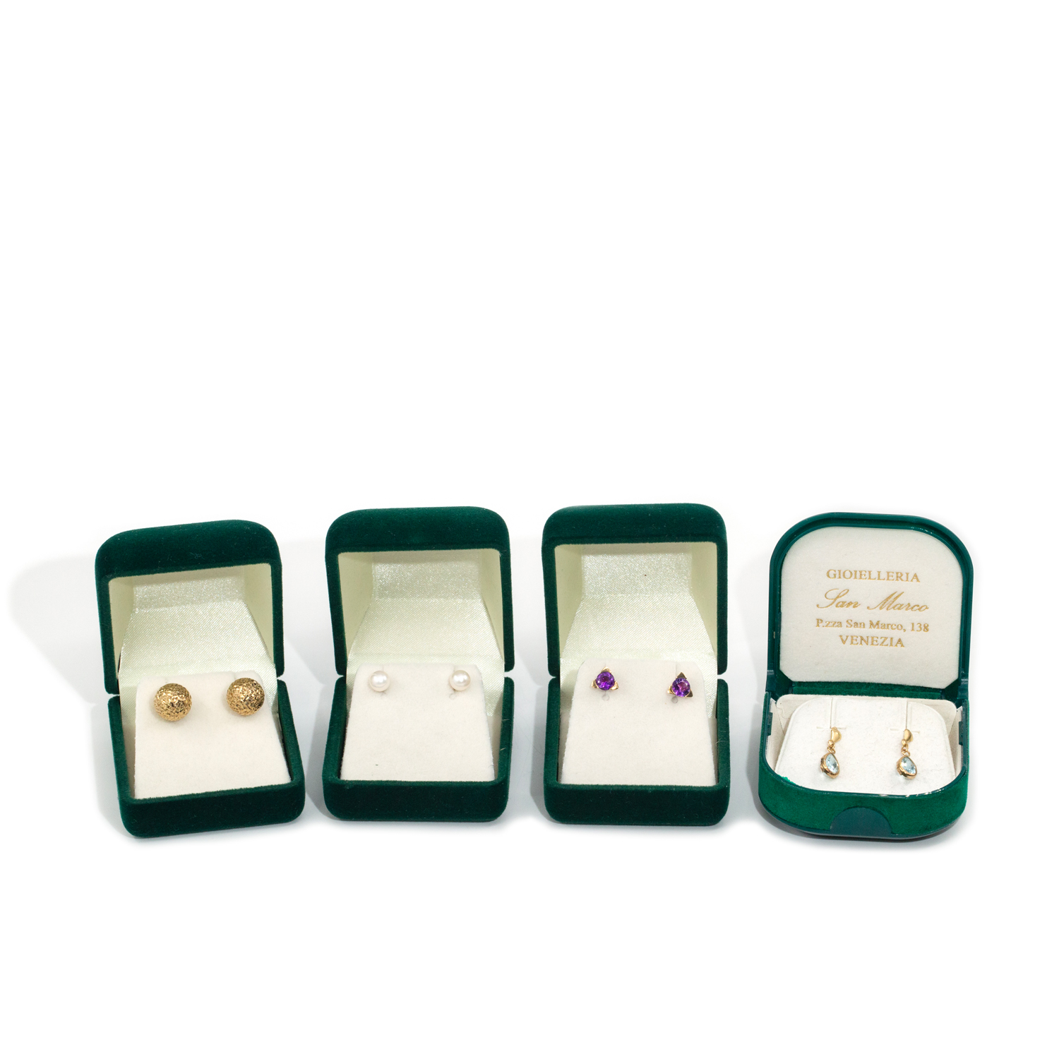 Assortment of Gold Earrings