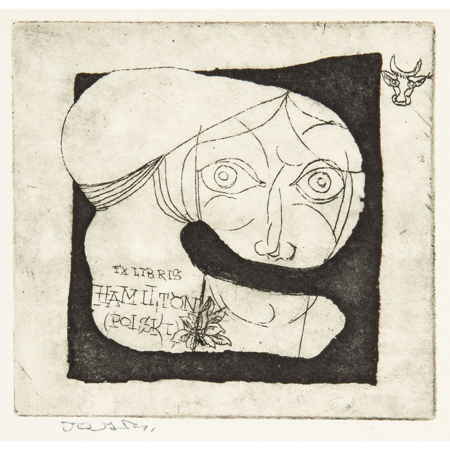 Stanisław Dawski | Ex libris Hamilton (Polski)