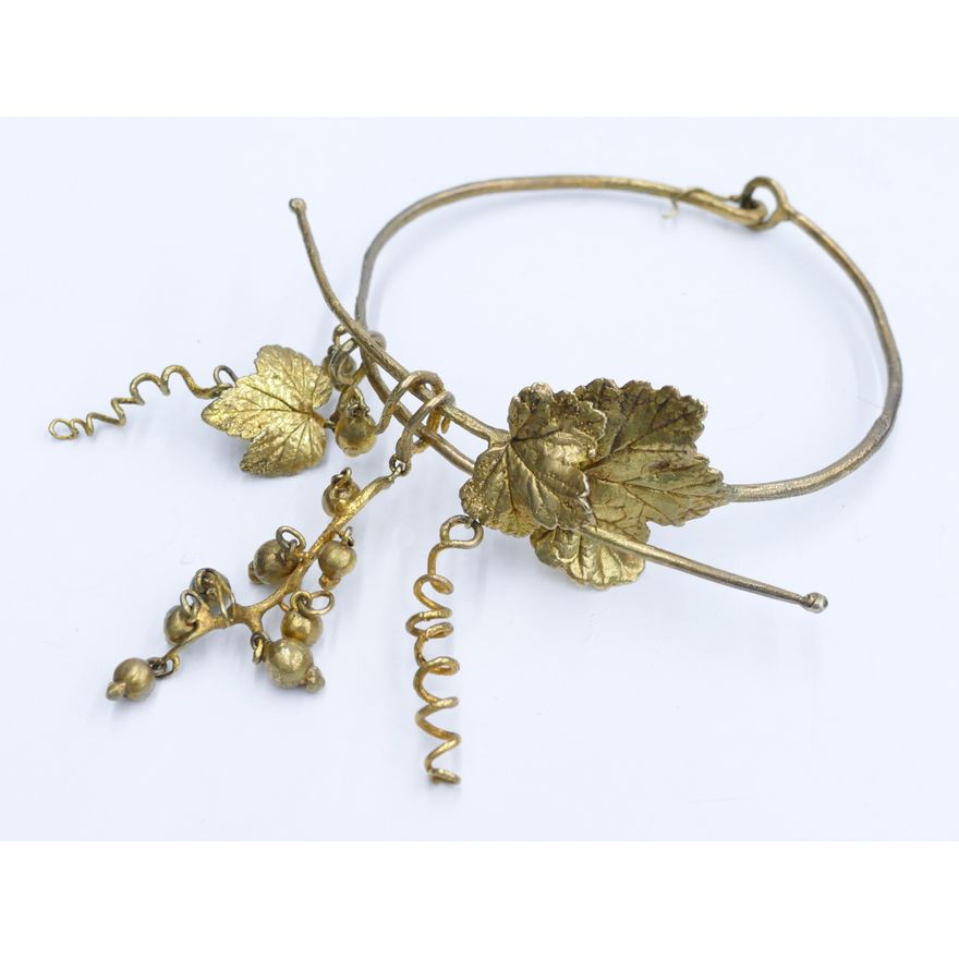 Claude Lalanne ''Groseilles'' Vermeil Silver Necklace
