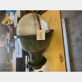 Vintage Westing house street light with pole mount
