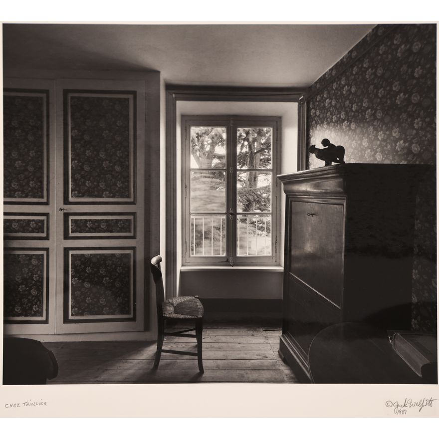 Jack Welpott ''Chez Thiollier'' (Interior) 1981 Silver Gelatin