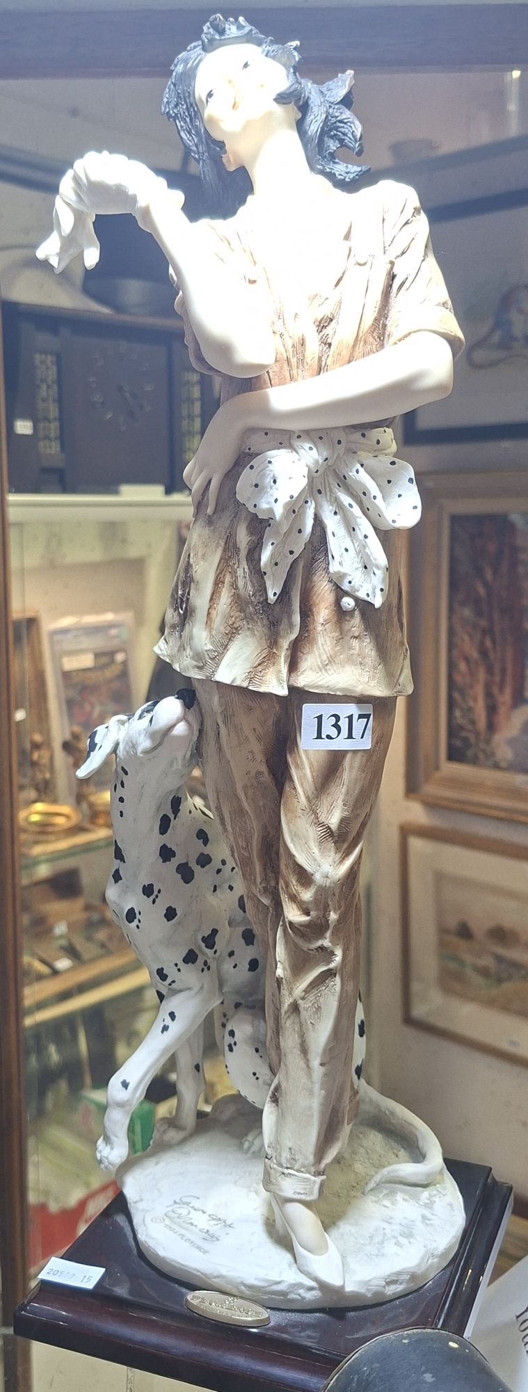 Lady With Dalmation