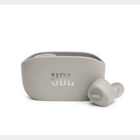 JBL WAVE 100TWS TRUE WIRELESS IN-EAR HEADPHONES - BLACK - IVORY
