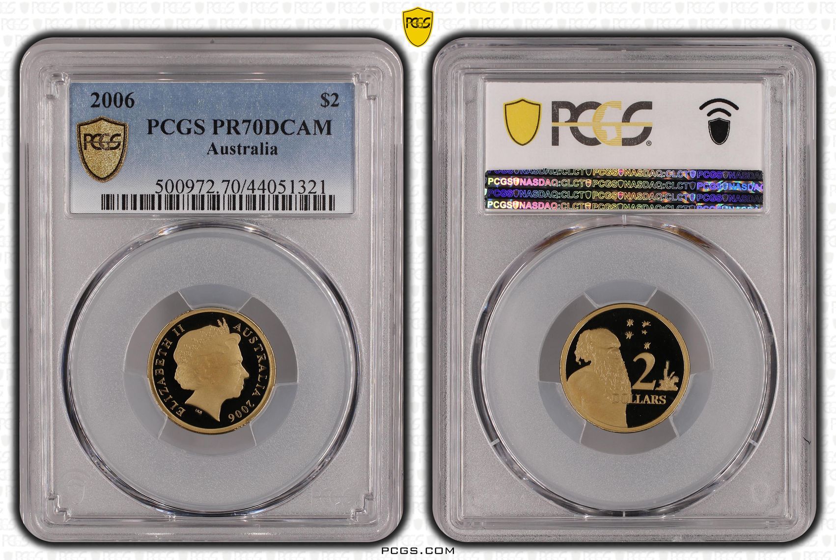 Elizabeth II, Two Dollars, 2006, PCGS PR 70DCAM