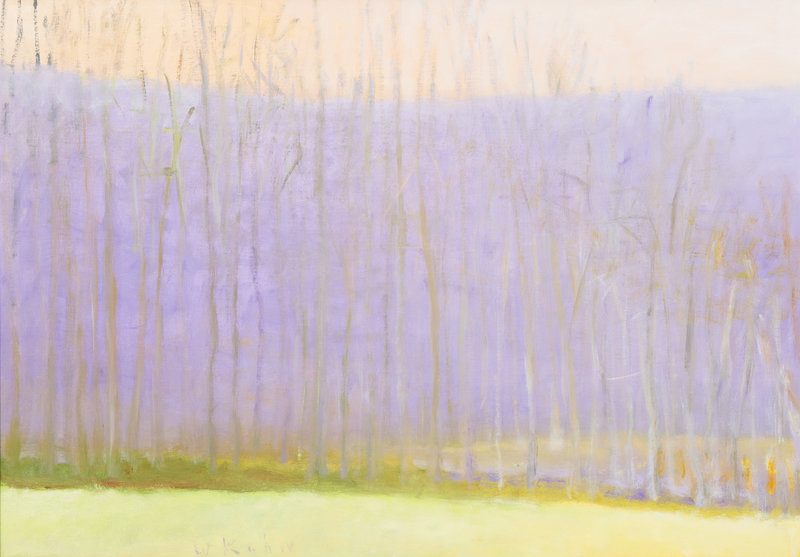 Wolf Kahn
(American, 1927-2020)
Violet in the Distance, 1999