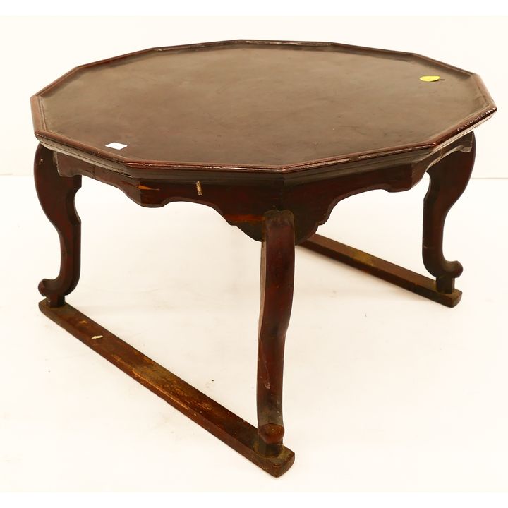 Meiji Japanese Lacquered Stand- 11x18''