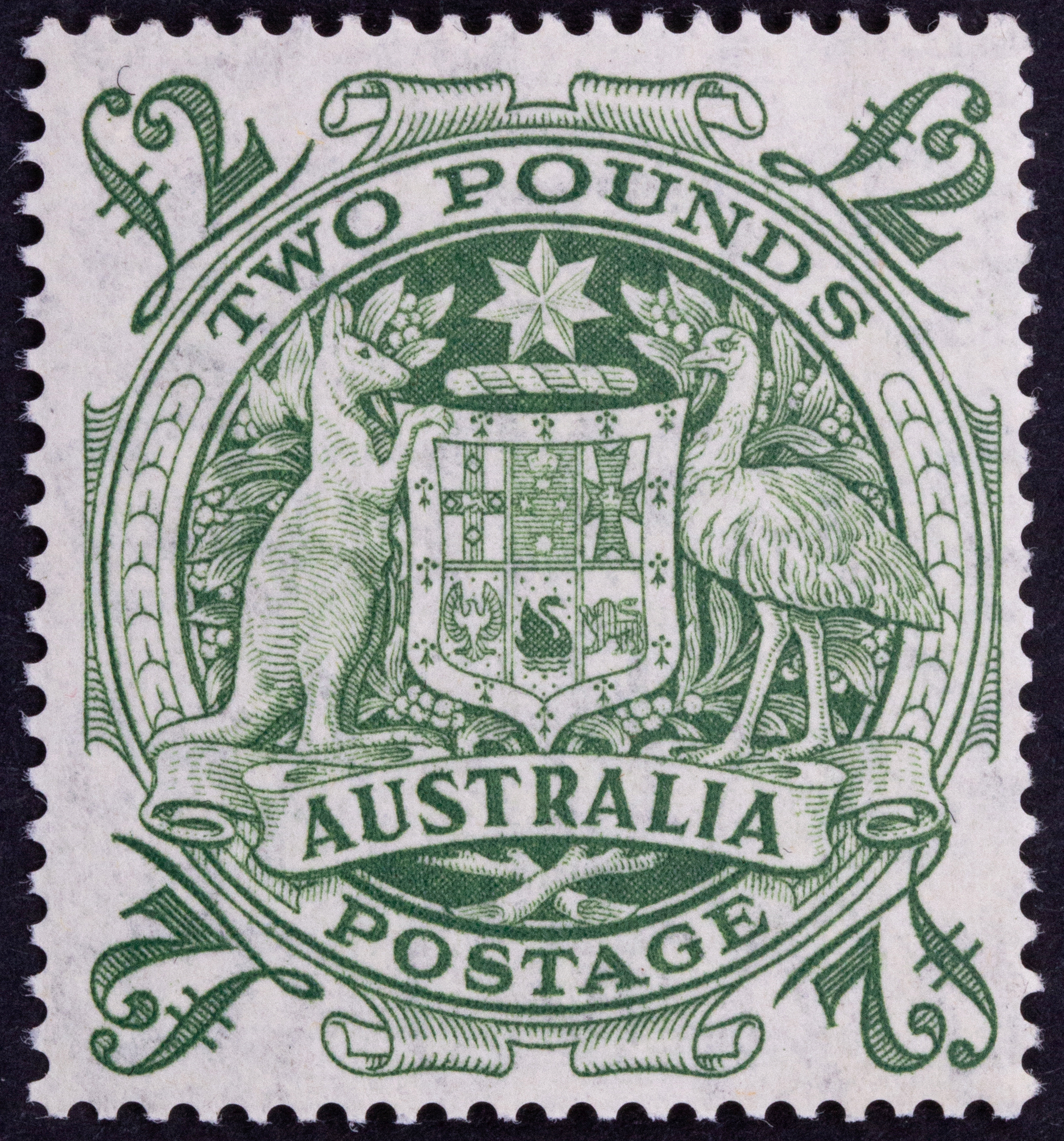 Arms, Two Pounds, 1950, Fine