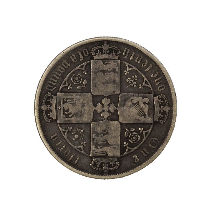 Great Britain, Victoria, Florin, gFine