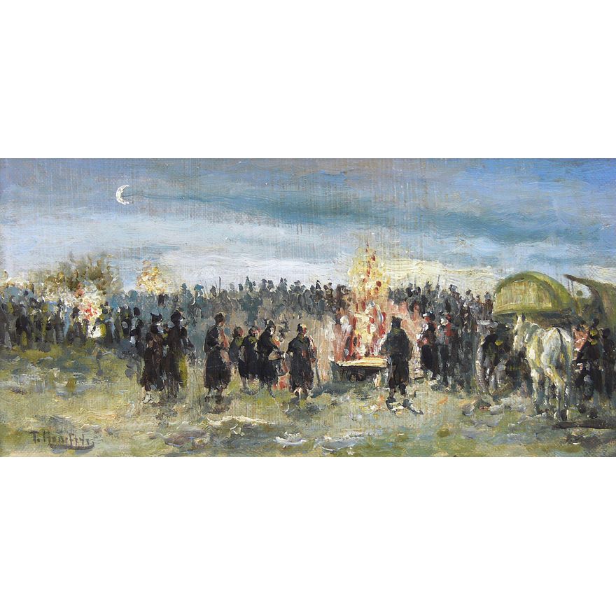 Artysta nieokreślony | Palenie sztandarów