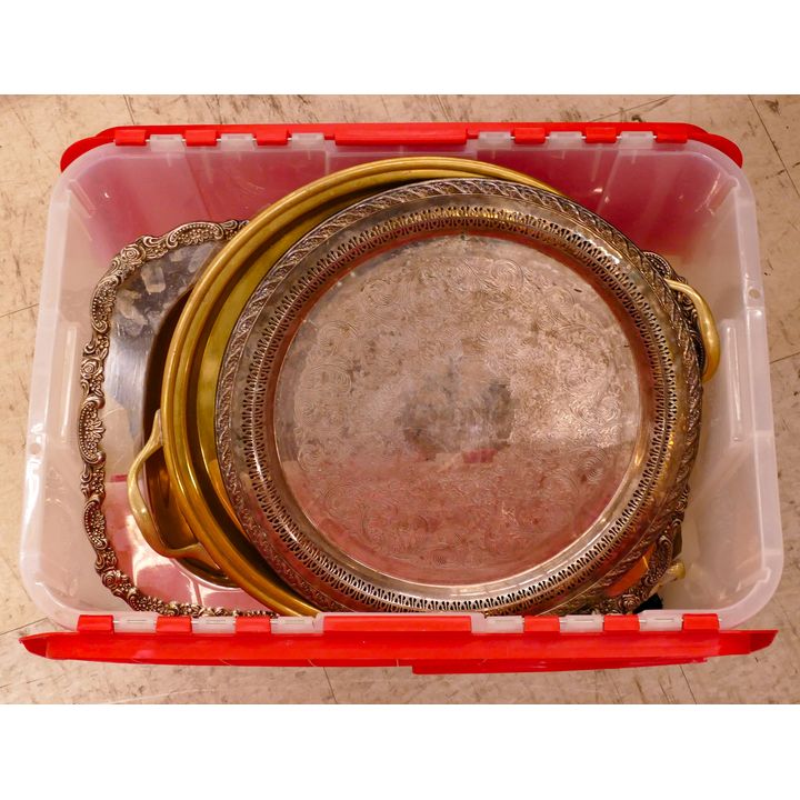 Tote Silverplate