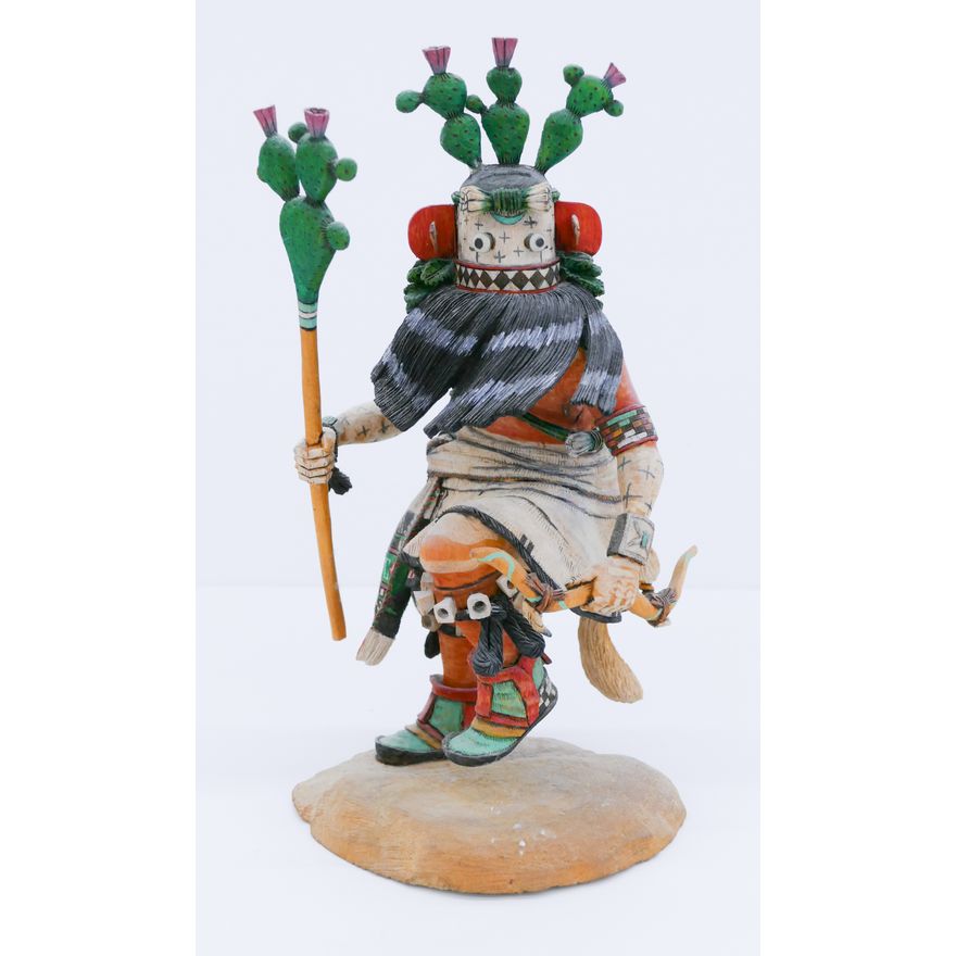 Stetson Honyumptewa Hopi Cactus Kachina Dancer Doll