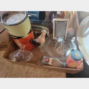 Glass Refrigerator Containers, Juicer and Other Items