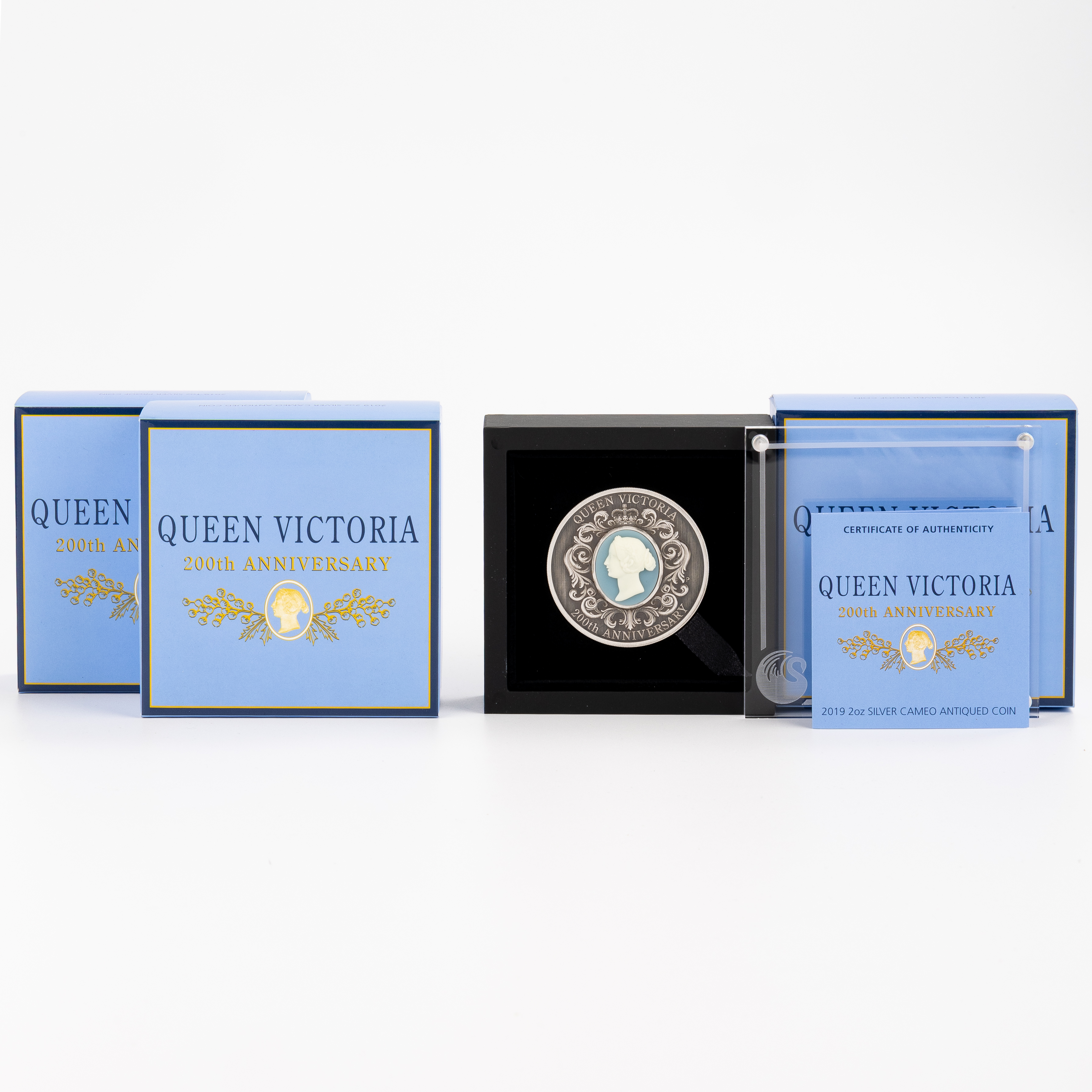Elizabeth II, Perth Mint - Queen Victoria, 200TH Birthday Anniversary, One Dollar - Two Dollars, 2019, FDC