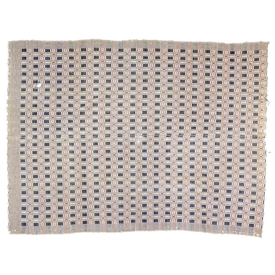 Overshot Jacquard Textile