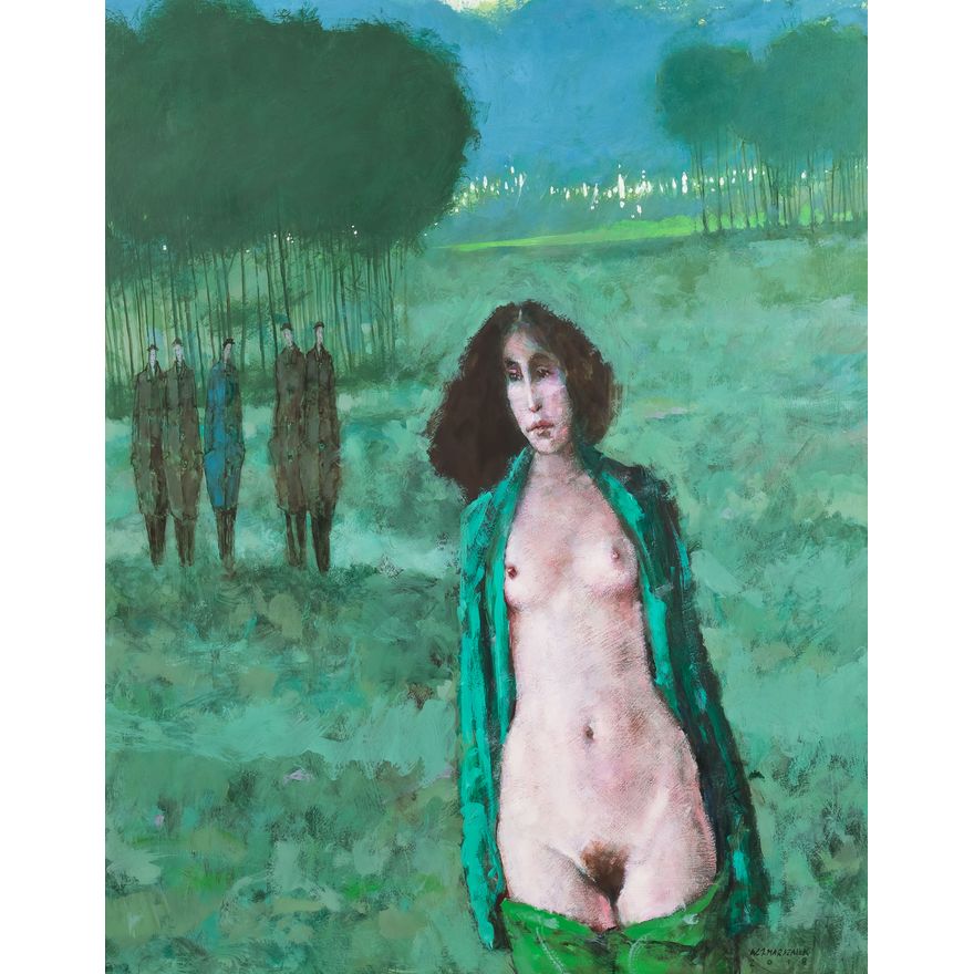 Waldemar J. Marszałek | Leśna rusałka, 2018 r.