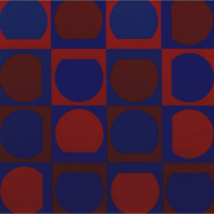 Victor Vasarely | Bez tytułu