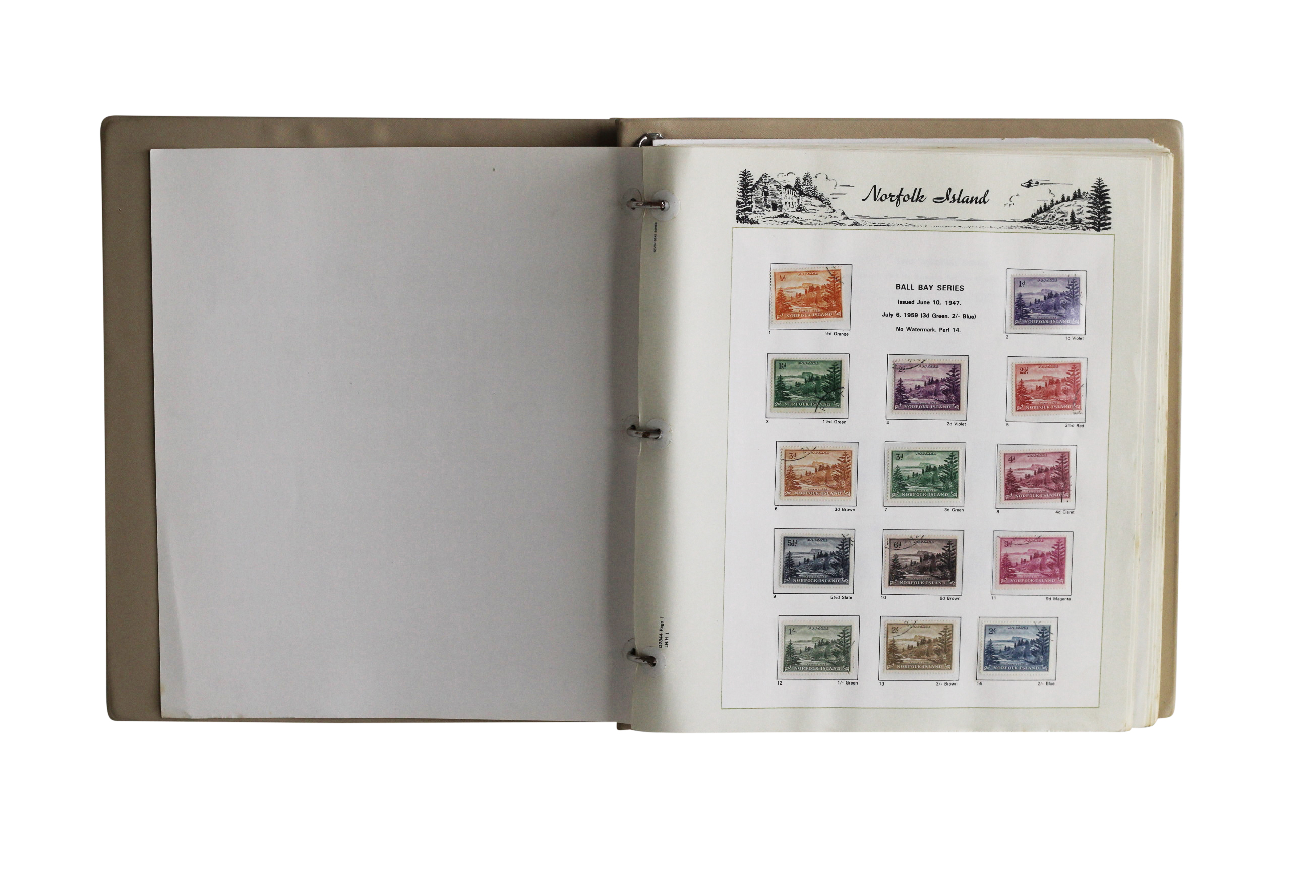 167 · Norfolk Island, Album, UHM/CTO
