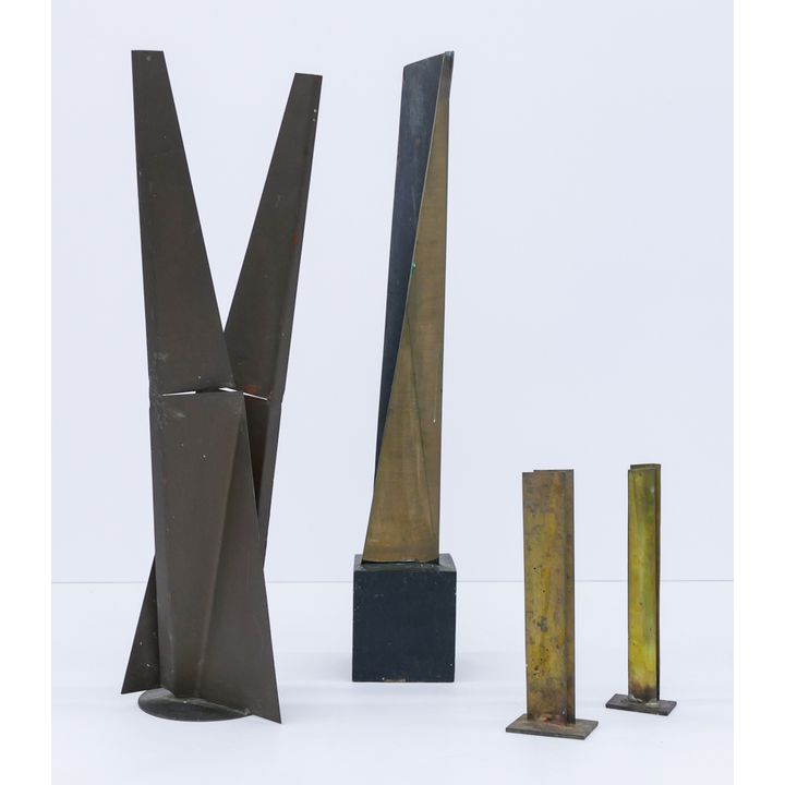 4pc Charles Smith ''Tower Maquettes'' Steel