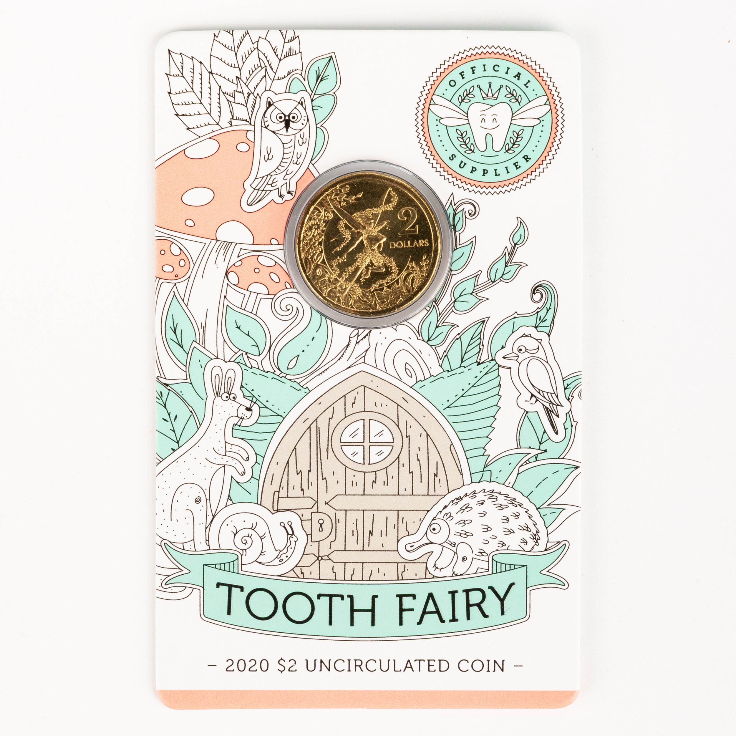 Elizabeth II, RAM - Tooth Fairy, Two Dollars, 2020, UNC