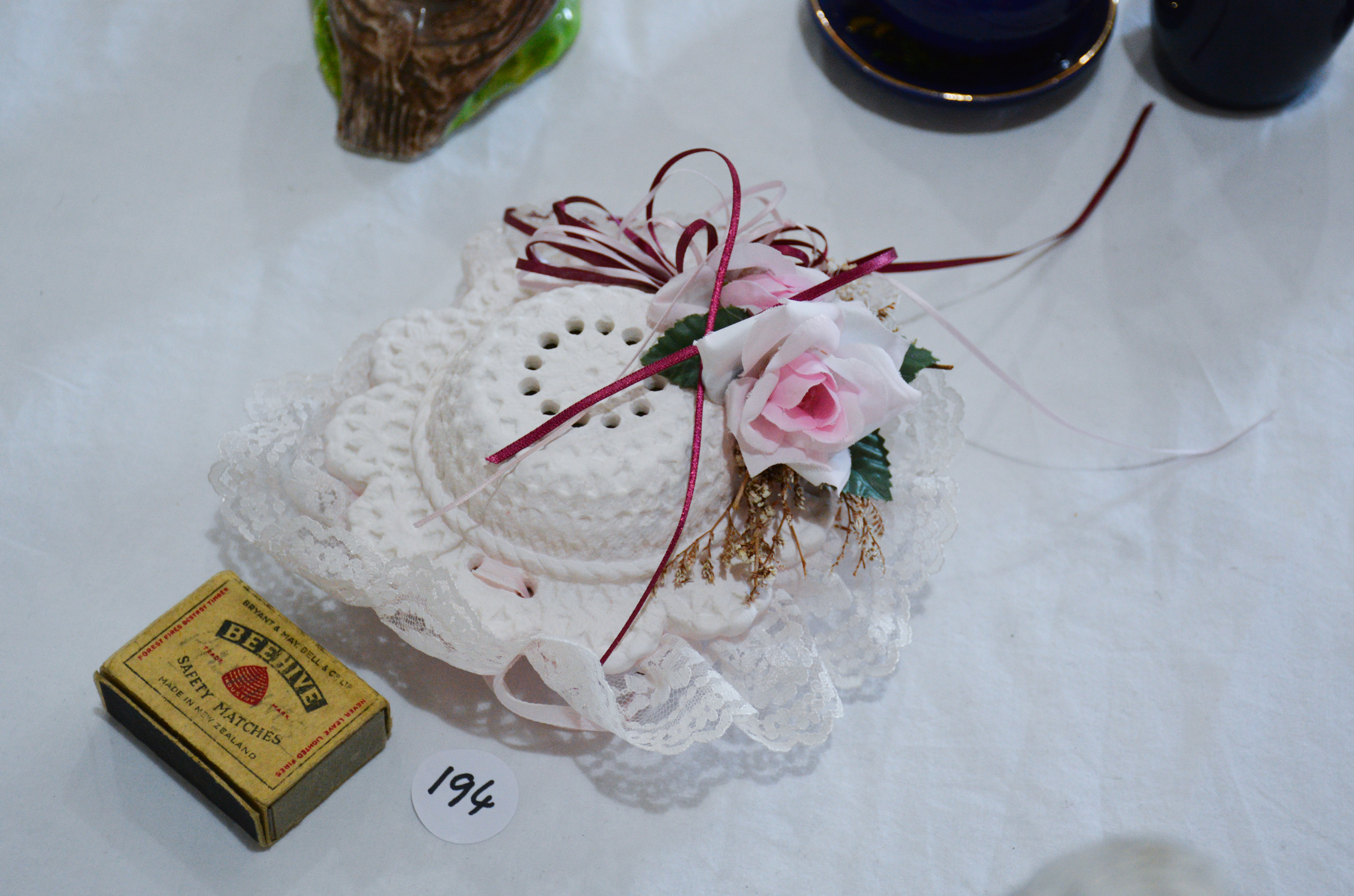 Vintage Ceramic Ladies Hat - Pin Holder — NZ auction result