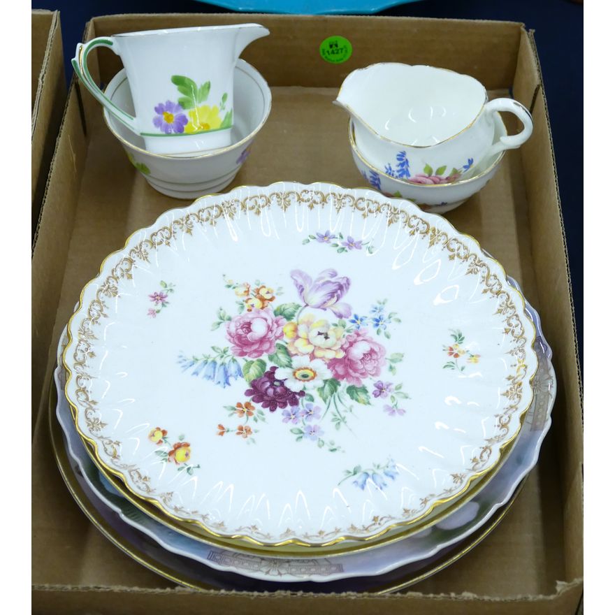 Box English Bone China Sugar Creamers etc.