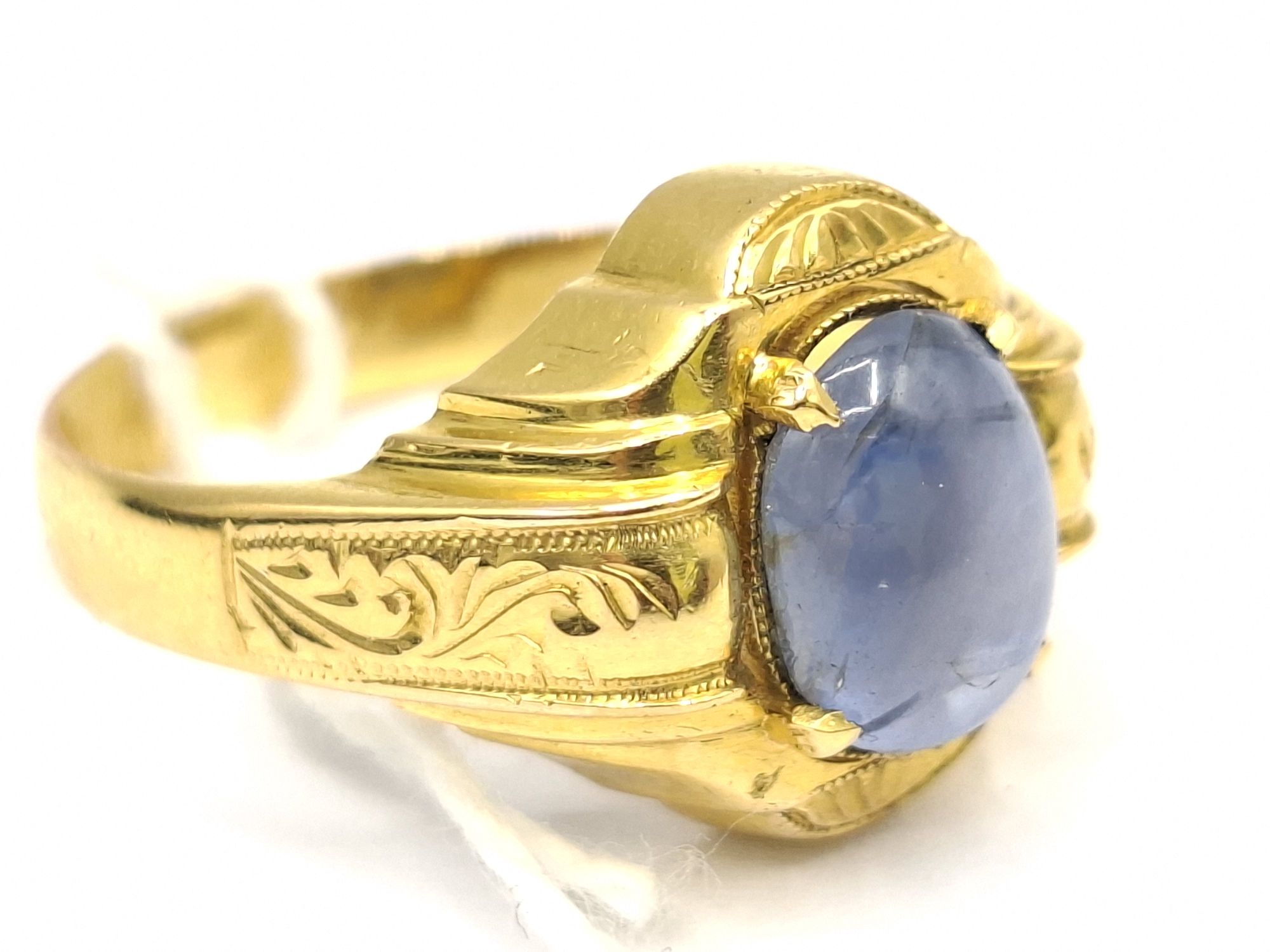 21ct Gold Gents Ring