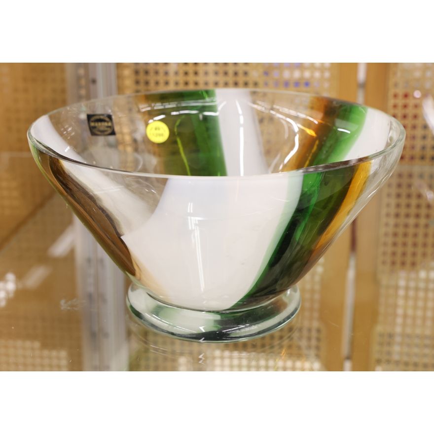Makora Polish Modern Glass Bowl 11''