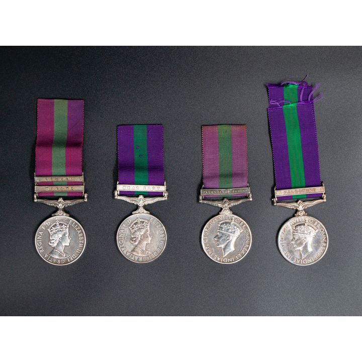 GROUP OF 4 MEDALS