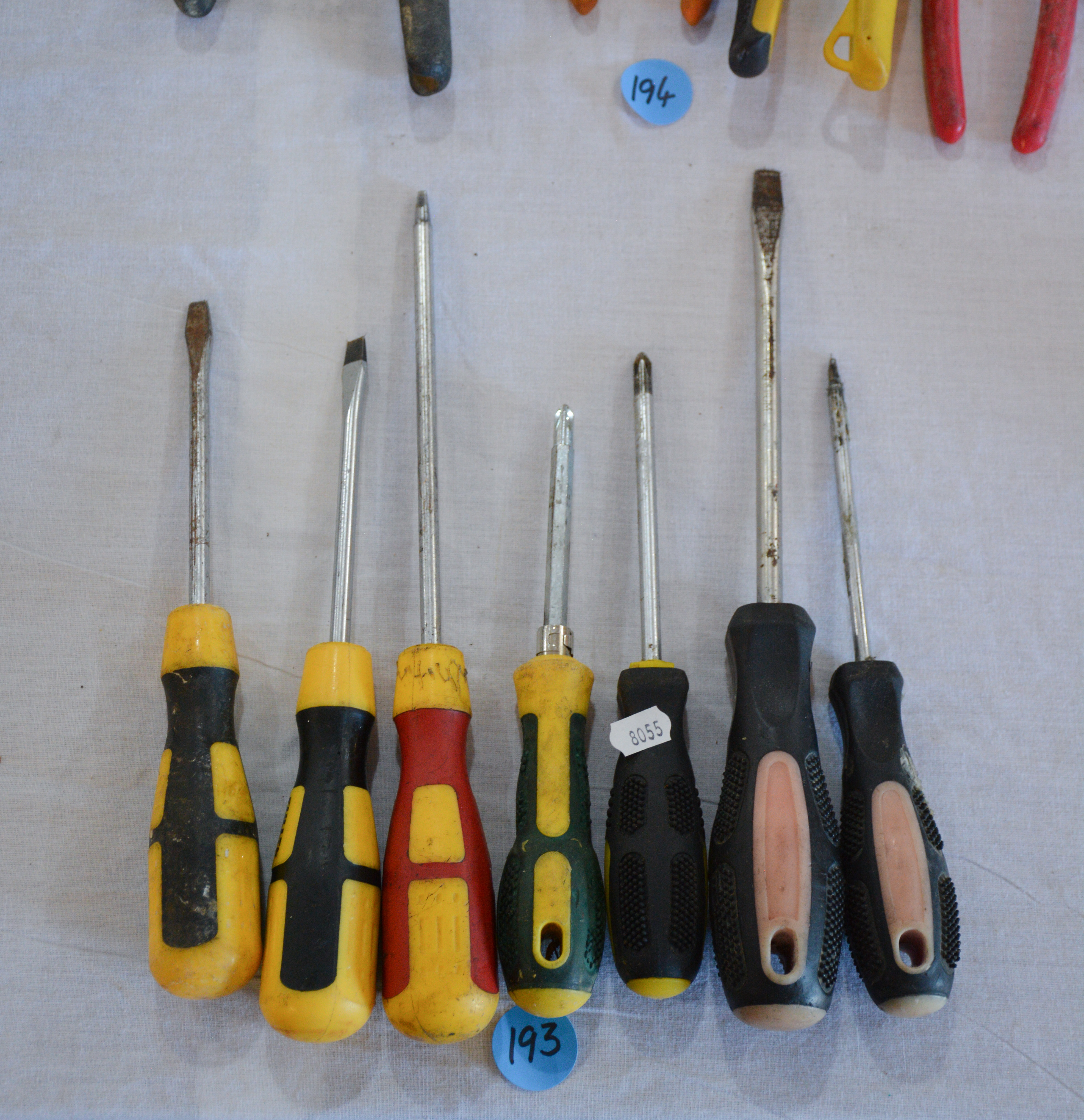 Screwdrivers x 7 — NZ auction result